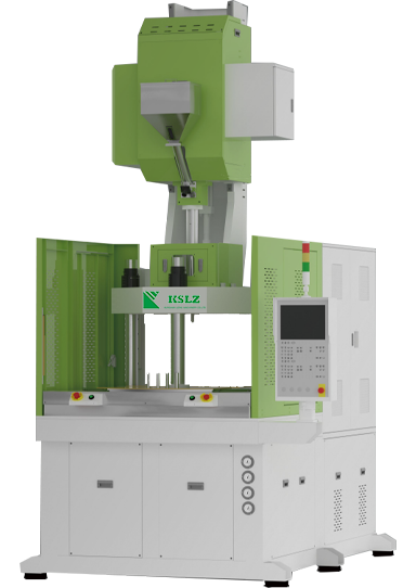 Hybrid vertical injection  molding machine